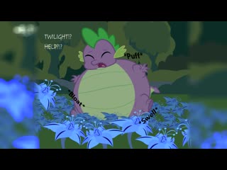 spike alone in the forest • mlp inflation