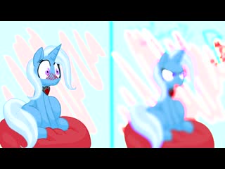 trixie inflates pinkie pie • mlp inflation